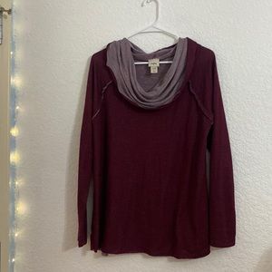Super cute dark red sweater